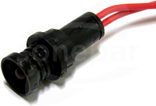 KLP 5R 230V czerwony Lampka LED