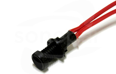 KLP 3R 230V czerwony Lampka LED