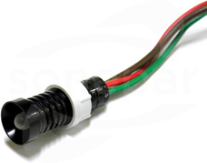 KLP 5GR 24V ziel-czerw. Lampka LED