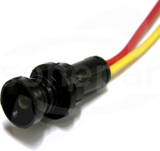 KLP 5Y 24V żółty Lampka LED