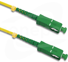 SC/APC LSZH 5m żółty Patchcord światłowodowy