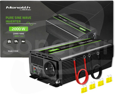 DC/AC 1kW Uwyj 230VAC 24VDC 135x290x75mm 91% Przetwornica