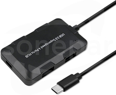 4 porty Hub USB