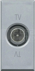 AXOLUTE aluminium Gniazdo TV-SAT końcowe