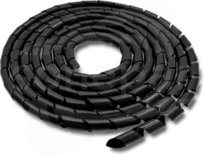 6mm 10m czarny Taśma krosująca