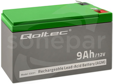 12V 9Ah AGM 152x65x94mm Akumulator kwasowo-ołowiowy
