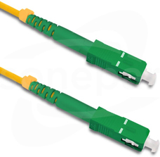 SC/APC LSZH 15m żółty Patchcord