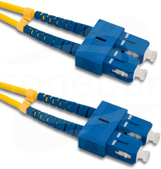 SC/UPC LSZH 5m żółty Patchcord światłowodowy