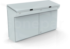 Konsola 985x1200x400 ow stal miękka z MP IP55 Konsola