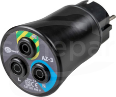 AZ-3 adapter zasilania (wtyk sieciowy/bananki) Adapter do gn.1-faz.