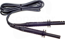 1,8m wtyk bananowy Przewód czarny