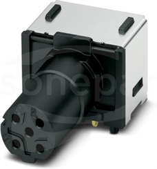 SACC-CI-M12FSDR-4CON-L90 THR R Gniazdo do zabudowy