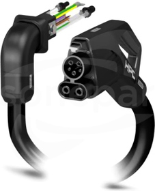 EV-T1HPCC-DC500A-5,0M50ECBK11L Kabel ładujący DC