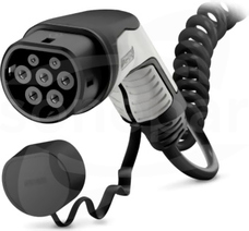 EV-T2G3C-3AC20A-5,0M2,5EHBK01 Kabel ładujący AC