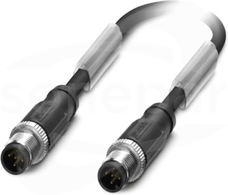 SAC-5P-M12MS/ 3,0-PUR/M12MS SH Kabel czujnika/urządzenia wykonawczego