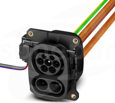CHARX T2HBI12-3AC32DC250-2,0M6 Gniazdo pojazdu