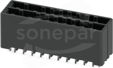 DD32H 2,2/20-V-5,08-XX Gniazdo do PCB