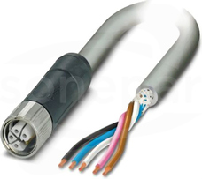 SAC-5P-10,0-280/M12FSL FE SH Kabel mocy