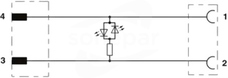 SAC-2P-MS/0,6-PUR/DTFS-1L AC Kabel czujnika/urządzenia wykonawczego