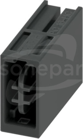 PC 16 HC/ 1-G-10,16 BK RC Gniazdo do PCB