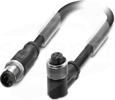 SAC-4P-M12MS/ 3,0-PUR/M12FR SH Kabel czujnika/urządzenia wykonawczego