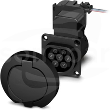 EV-T2M3SO12-3P-R-B-SET Infrastrukturalne gniazdo ładowania