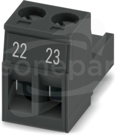MSTB 2,5/ 2-ST BKBDWH:22,23 Złącze do PCB