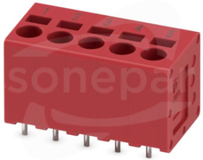 SPT 2,5/ 5-V-5,0 RD BD:1-5 Terminal przyłączeniowy do PCB