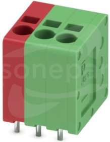 SPT 1,5/ 3-V-3,5 MIX RD,GN Terminal przyłączeniowy do PCB