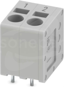 SPT 2,5/ 2-V-5,0 GY BD:1-2 Terminal przyłączeniowy do PCB