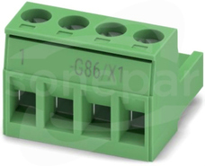 MSTB 2,5/ 4-ST-5,08 BD:G86X1 Złącze do PCB