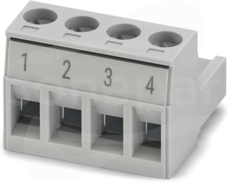 MSTB 2,5/ 4-ST-5,08 GY BD:1-4 Złącze do PCB