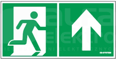 PIKTOGRAM 150x300 Piktogram STRZAŁKA W GÓRĘ,PRAWO
