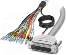 D-25SUB/F/OE/0,25/S/4,0M Kabel przyłączeniowy