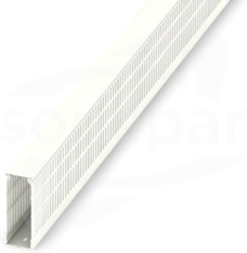 CD 40X100 WH Koryto grzebieniowe