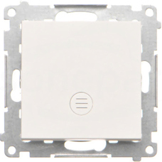 SIMON55 10AX biały mat LED ŁĄCZNIK SCHODOWY PODŚWIETLANY