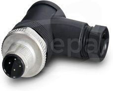 SACC-M12MR-4CON-PG7-M M12 4P Wtyk męski kątowy