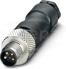 SACC-M8MS-4CON-M M8 4P Wtyk męski prosty