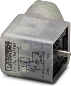 SACC-V-3CON-PG9/BI-1L-SV Wtyk zaworowy