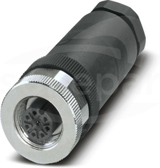 SACC-M12FS-8CON-PG9-M M12 8P Wtyk żeński prosty