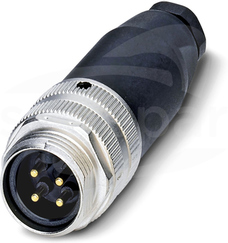 SACC-MINMS-4CON-PG9 7/8 4P Wtyk męski prosty
