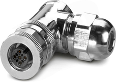 SACC-M12FR-5CON-PG9-SH M12 5P Wtyk żeński kątowy