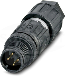 SACC-M12MS-4QO-0,34 M12 4P Wtyk męski prosty