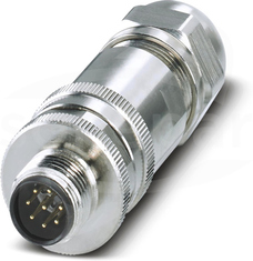 SACC-M12MS-8CON-PG9-SH M12 8P Wtyk męski prosty