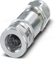 SACC-M12FS-8CON-PG9-SH M12 8P Wtyk żeński prosty