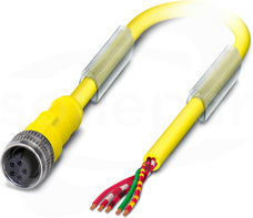 SAC-5P-MICFS/.../... Przewód czujnikowy