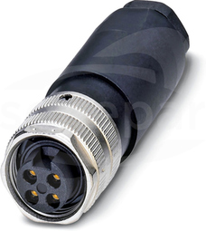 SACC-MINFS-4CON-PG13 7/8 4P Wtyk żeński prosty