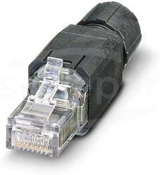 VS-08-RJ45-5-Q/IP20 BK Wtyk sieciowy