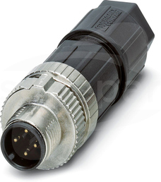 SACC-MS-4SC M SCO M12 4P Wtyk męski prosty