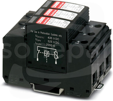 VAL-MS-T1/T2 1000DC-PV/2+V Ogranicznik przepięć typu 1/2 (PV)